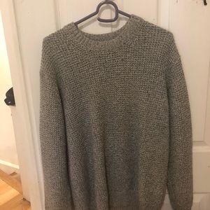 Uniqlo Grey Wool Sweater